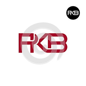 PKB Logo Letter Monogram Design