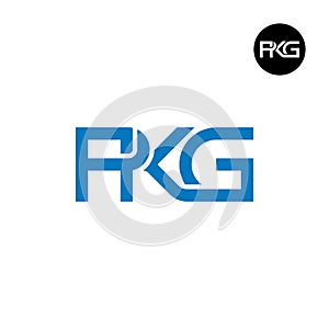 PKG Logo Letter Monogram Design