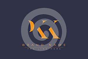 PKK abstract letter logo design