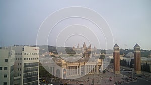 Placa Catalunya in Barcelona