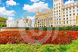 Placa de Catalynia (Square of Catalunia). photo