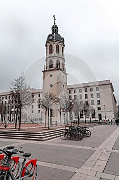 Place Antonin-Ponce in the 2nd arrondissement of Lyon, France