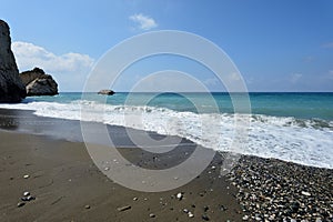 Place of birth of the goddess Aphrodite, Cyprus