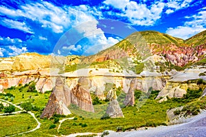 Place in Cappadocia-Fairy Chimneys (Pasabag Valley