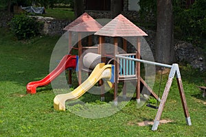 A place for children to play in the park.