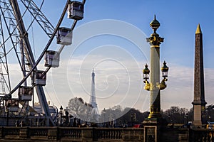 Place of the concorde in Paris