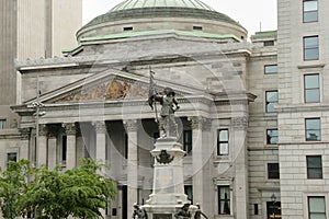 Place D`Armes - Montreal - Canada photo