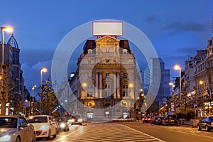 Place de Brouckere, Brussels, Belgium