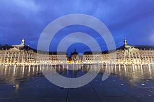 Place de la Bourse in Bordeaux