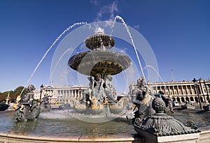 Place de la Concorde Fountains photo