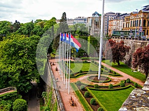Place de la Constitution in the City of Luxembourg