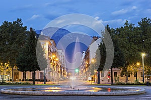 Place de Verdun in Grenoble, France