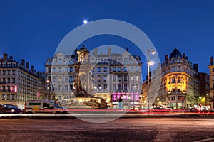 Place des Jacobins, Lyon, France photo