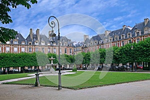 Place des Vosges in Paris