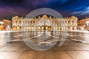 Place du Capitole in Toulouse, France. photo