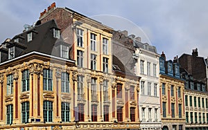 Place du General de Gaulle in Lille, France photo
