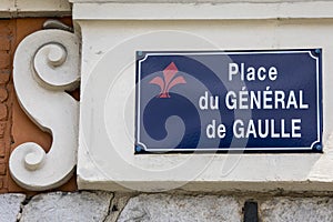 Place du General de Gaulle in Lille photo