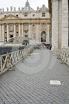 Place of First Attempted Assassination of Pope John Paul II - Vatican City