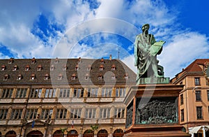 Place Gutenberg in Strasbourg Alsace France