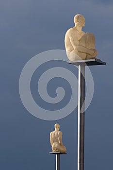 Place Massena - Nice France: the new lamps