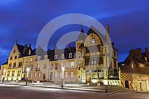 Place Notre Dame in Amiens in France