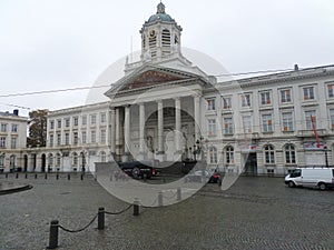 The Place Royale. Brussels, Belgium.