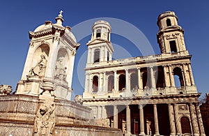 Place Saint Sulpice in Paris