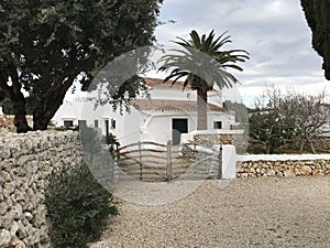 The place at Sant LluÃ­s village, a typical doors