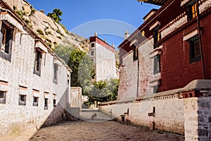 A place in the Sera Monastery