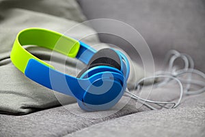 Place to relax, relax with music headphones