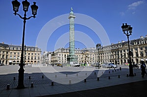 The Place Vendome. Paris photo