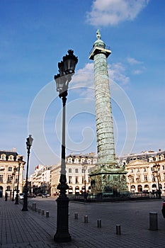 Place Vendome in Paris photo