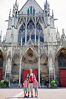 Place Vernier and Basilique Saint-Urbain de Troyes photo