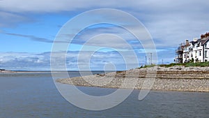 Place where Conwy river flows into sea