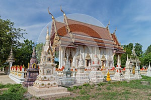 Place of worship with sky background