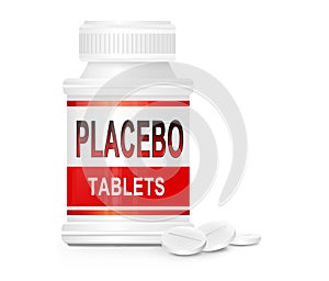 Placebo concept. photo