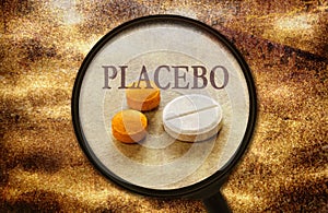 Placebo effect of tablets photo