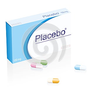 Placebo Medicine Package Capsules