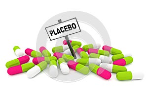 Placebo pills photo