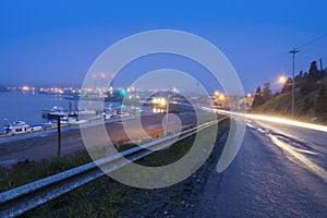 Placentia at sunrise