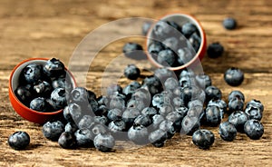 Placer fresh blueberries photo