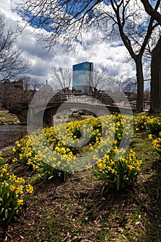 Places of Boston in Spring