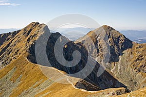 Placlive Peak in Western Tatras