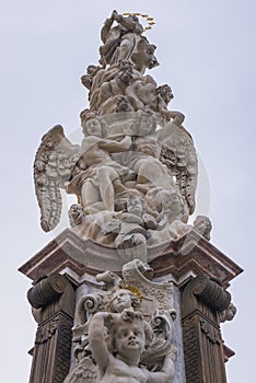 Plague Column in Uherske Hradiste