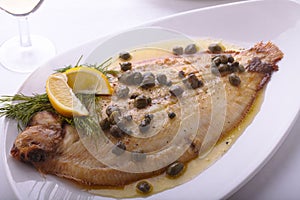 Plaice with Capers photo