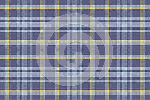 Plaid background, check seamless pattern. Vector fabric texture for textile print, wrapping paper, gift card or wallpaper