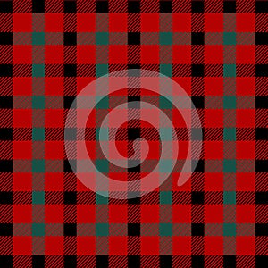 Plaid and check modern repeat pattern