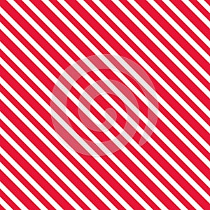 Candy Cane Stripes Seamless Pattern