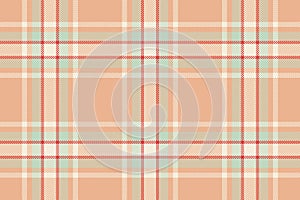 Plaid fabric pattern of texture seamless tartan with a check background textile vector