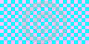 Plaid fabric textile lovely pink blue color abstract background texture ornate wallpaper pattern seamless vector illustration